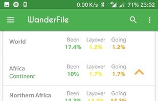 Wanderfile screenshot 2