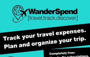 WanderSpend - trip planning, travel organizing and expense tracking
