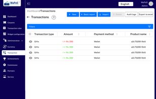 WaPaS: Wallet and Promotion as a Service screenshot 1