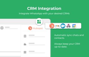 Integrate WhatsApp with your desired CRMs