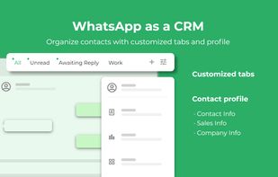 Utilize WhatsApp as a CRM