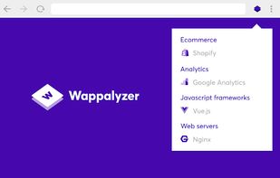 Wappalyzer screenshot 1