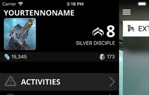 Warframe Companion screenshot 1