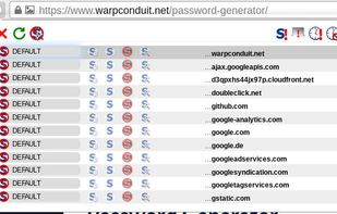 WarpConduit Password Generator screenshot 1