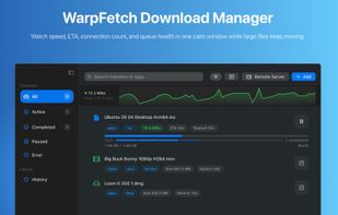 WarpFetch screenshot 1
