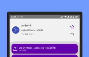 Warpinator for Android screenshot 1