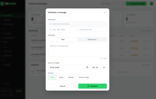 WASchedule screenshot 1