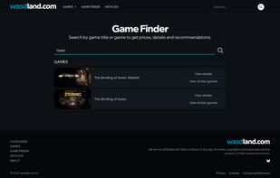 Seamless Game Discovery with Game Finder Results