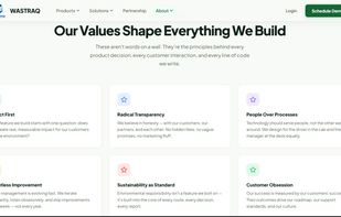 An all-in-one SaaS platform for smart waste operations, featuring live dashboards, customer management, automation, and sustainability insights