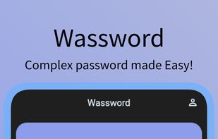 Wassword - Wonderful Password Generator screenshot 1