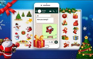 WAStickers for Christmas- Santa Stickers 2019 screenshot 1