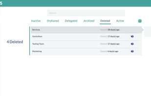 Manage Deleted office 365 Groups