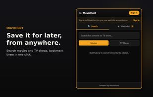 WatchLater — MovieHunt Watchlist screenshot 1