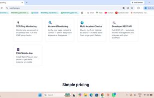 WatchPing screenshot 1