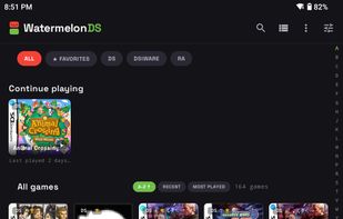 WatermelonDS screenshot 1