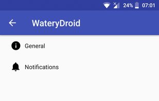 WateryDroid screenshot 2
