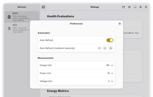 Wattage screenshot 2