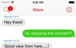 Wave 'Off The Grid' Chat! screenshot 1