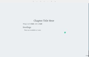 Wavemaker Novel Writing screenshot 2