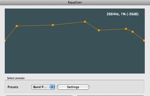 WavePad Audio, Music and MP3 Editor Equalizer