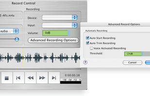 WavePad Audio and Music Editor Record Control