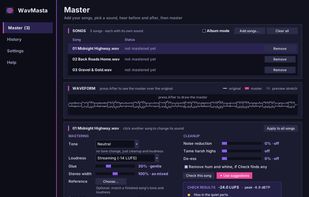 WavMasta screenshot 2