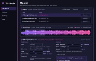 WavMasta screenshot 1