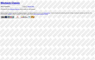 Wayback Classic screenshot 1