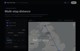Example Distance Calculation