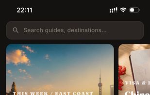 Explore screen for a city: transit tools, trip planner and practical reading in one place.