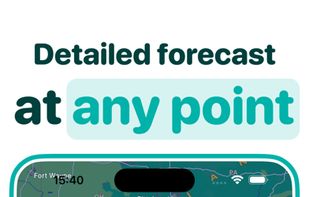 Wayther - Road Weather Forecast screenshot 1