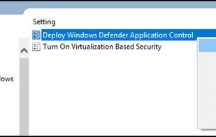 WDAC [Windows Defender Application Control] screenshot 1