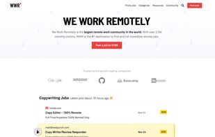 We Work Remotely screenshot 1