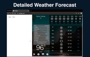 Weather Extension screenshot 1