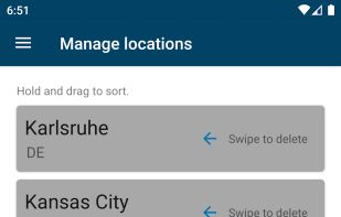 Weather (PFA) screenshot 3