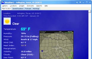 Weather1 screenshot 1
