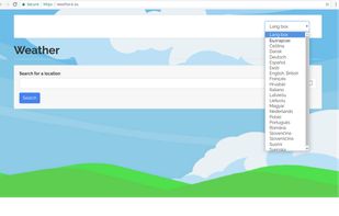 weather4.eu screenshot 2