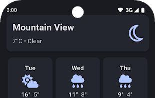 WeatherFast screenshot 1