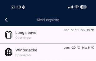 Weatherproof screenshot 2