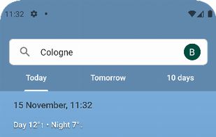WeatherShortcut screenshot 1