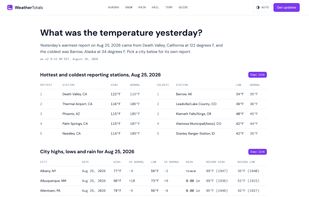 WeatherTotals screenshot 3