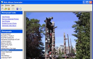Web Album Generator screenshot 1