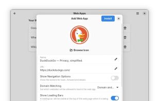 Web Apps screenshot 2