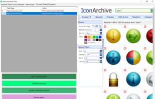 Web Automation Tool screenshot 1