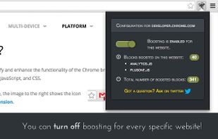 Web Boost screenshot 1