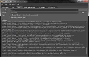 Web Contact Scraper screenshot 3