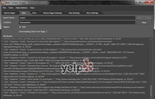 Web Contact Scraper screenshot 2