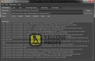 Web Contact Scraper screenshot 1