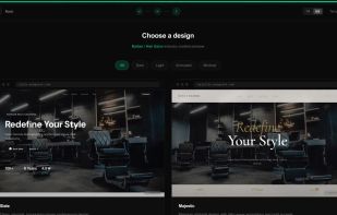 Choose from 14 professionally designed templates with 47 industry-specific presets.