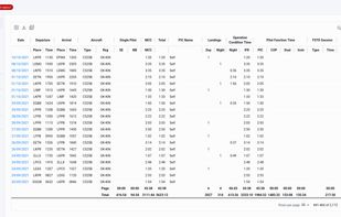 Web-logbook screenshot 1